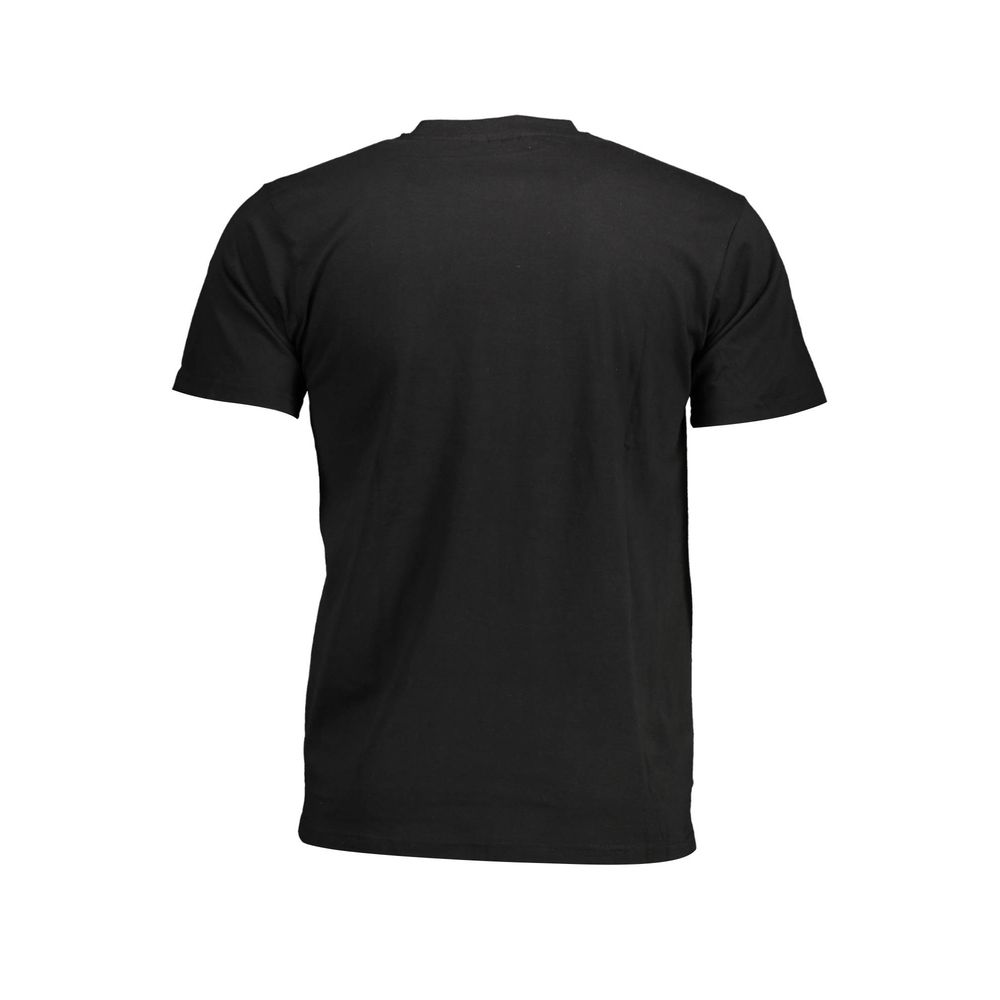 Sergio Tacchini – Schwarzes Baumwoll-T-Shirt für Herren