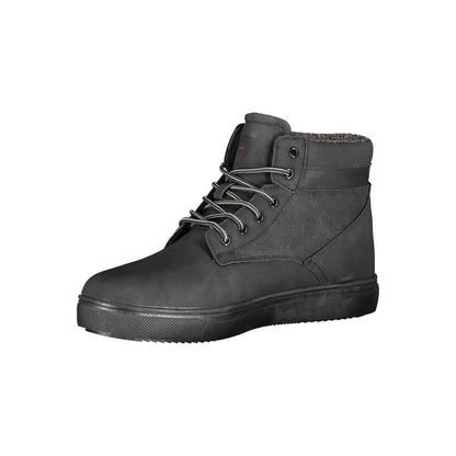 Carrera Schwarzer Polyester-Herrenstiefel
