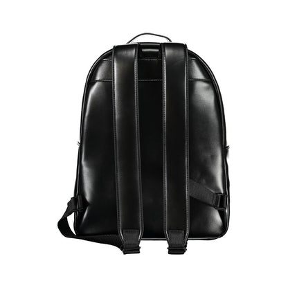 Calvin Klein – Eleganter schwarzer Urban-Rucksack mit Laptopfach