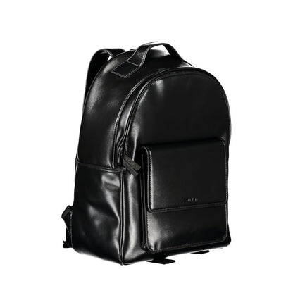 Calvin Klein – Eleganter schwarzer Urban-Rucksack mit Laptopfach