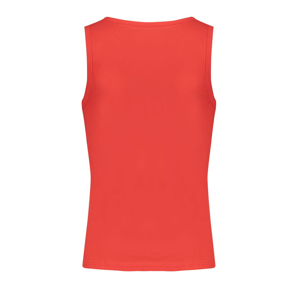 Norwegen 1963 Rotes Baumwoll-Tanktop für Herren