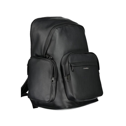 Calvin Klein – Schwarzer Polyester-Rucksack