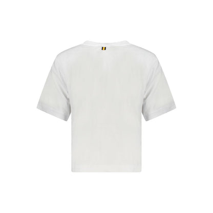 K-WAY White Cotton Women T-Shirt