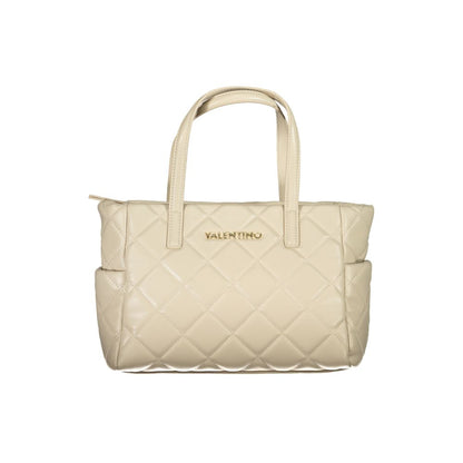 Mario Valentino Beige Polyethylene Handbag
