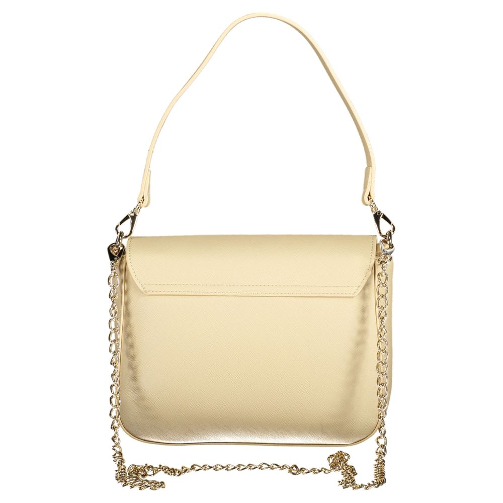 Mario Valentino Beige Polyethylen Damen Handtasche