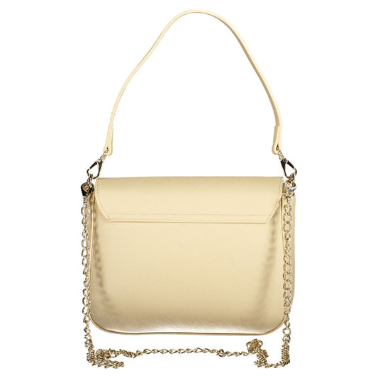 Mario Valentino Beige Polyethylen Damen Handtasche