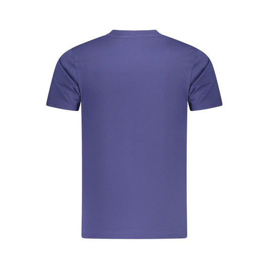 Cavalli Class Blue Cotton Men T-Shirt