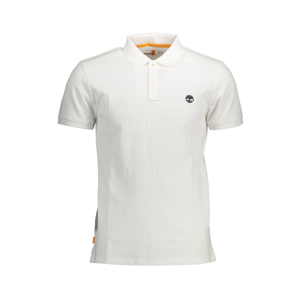 Timberland Poloshirt aus weißer Baumwolle für Herren