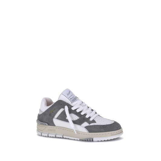 Axel Arigato Graue Gummi-Sneaker mit niedrigem Schaft