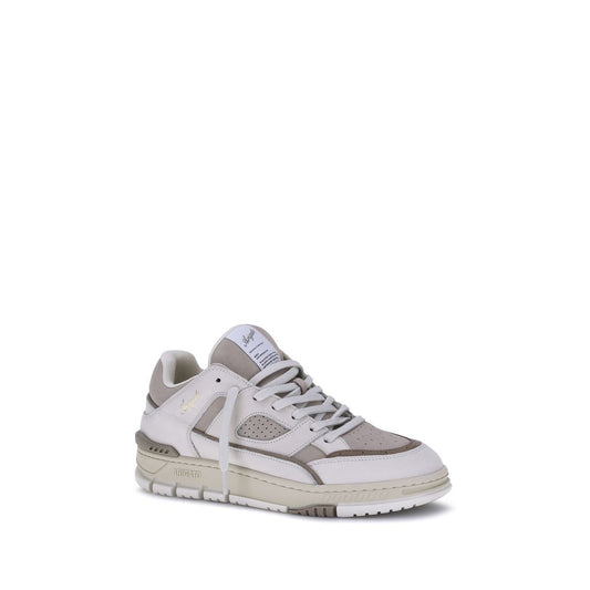 Axel Arigato Weiße Kalbsleder Bos Taurus Low Top Sneaker