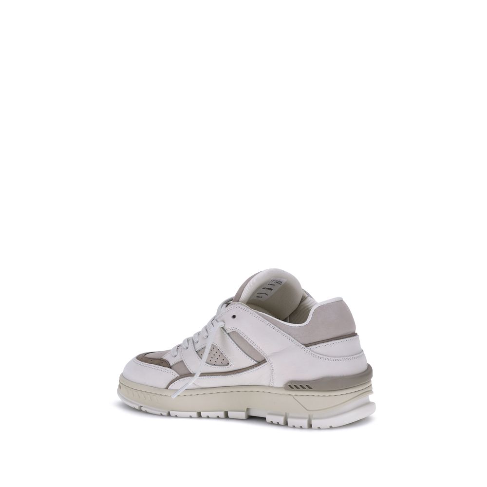 Axel Arigato Weiße Kalbsleder Bos Taurus Low Top Sneaker