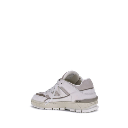 Axel Arigato Weiße Kalbsleder Bos Taurus Low Top Sneaker