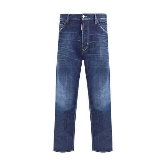 Dsquared² Blaue Baumwoll-Skinny-Jeans