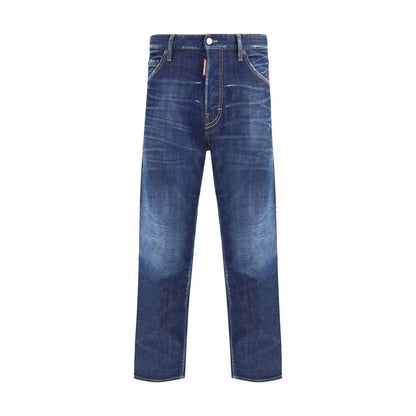 Dsquared² Blaue Baumwoll-Skinny-Jeans