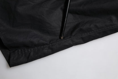 Dolce &amp; Gabbana – Schwarzes, langärmliges Hemd aus Baumwolle in Gold