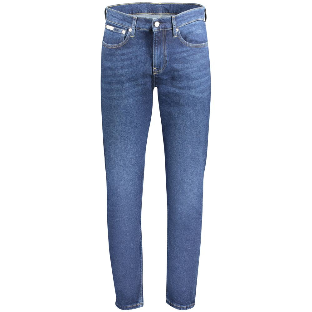 Calvin Klein Herren Jeans aus Baumwolle, Blau
