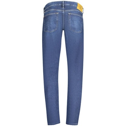 Calvin Klein Herren Jeans aus Baumwolle, Blau