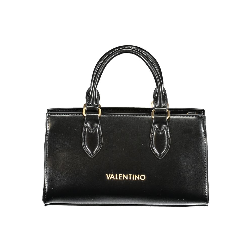 Mario Valentino Schwarze Polyethylen-Damenhandtasche