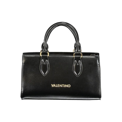 Mario Valentino Schwarze Polyethylen-Damenhandtasche