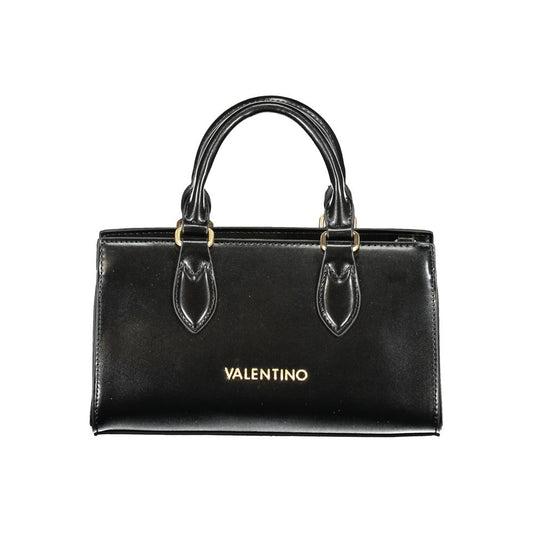 Mario Valentino Schwarze Polyethylen-Damenhandtasche