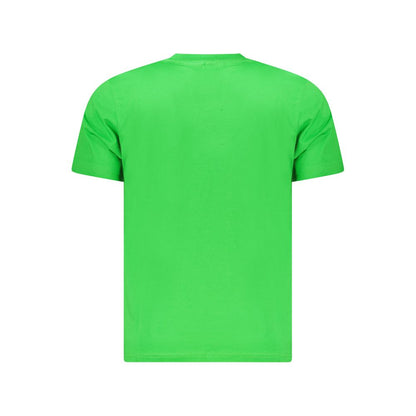 North Sails Green Cotton Men T-Shirt