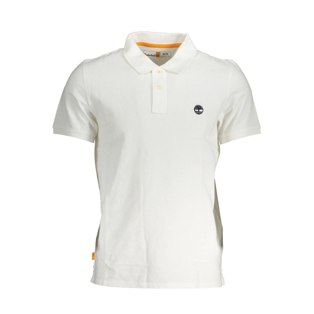 Timberland Poloshirt aus weißer Baumwolle für Herren