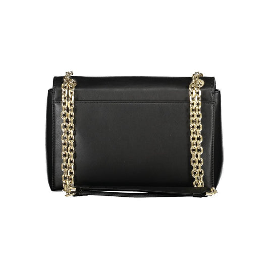 Calvin Klein Schwarze Polyester-Handtasche