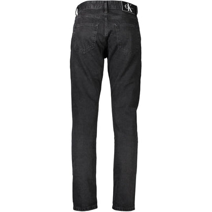Calvin Klein Schwarze Baumwolljeans für Herren