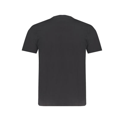 Kappa – Schwarzes Baumwoll-T-Shirt