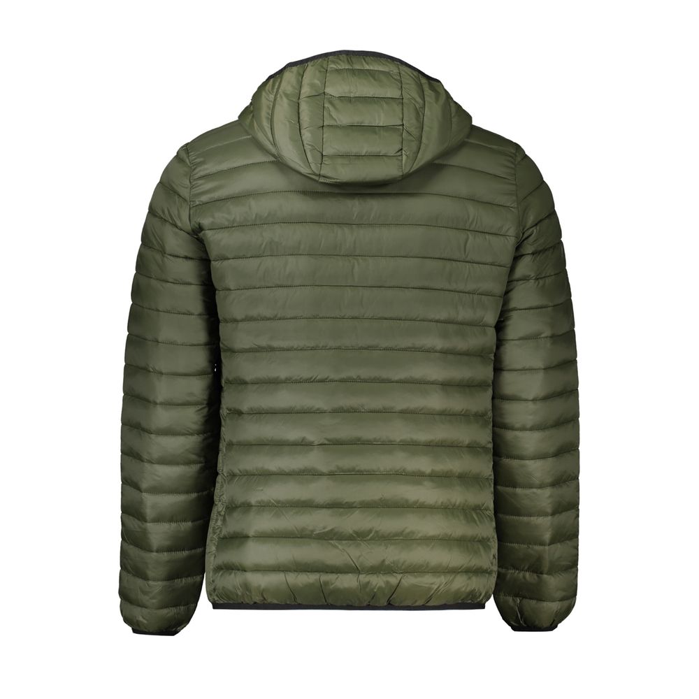 Cavalli Class Grüne Polyamid-Herrenjacke