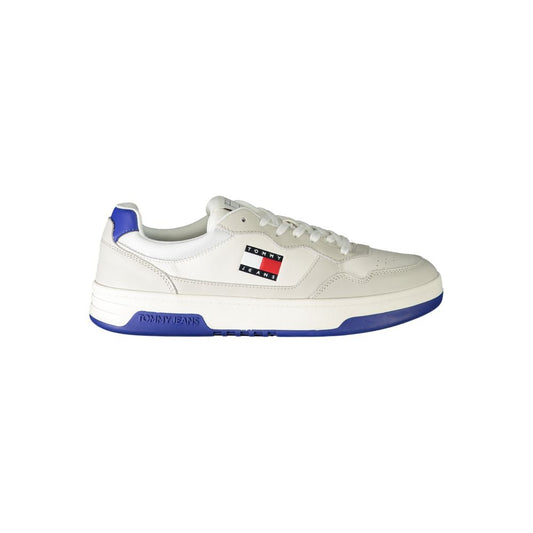 Tommy Hilfiger – Weiße Leder-Sneaker für Herren