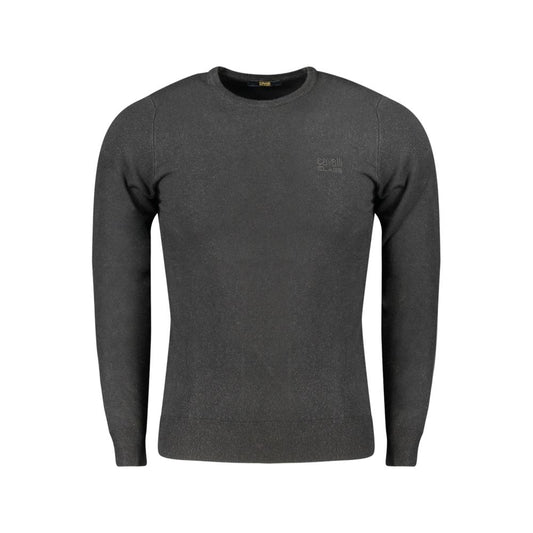 Cavalli Class Nero Viscosa Uomo Maglia