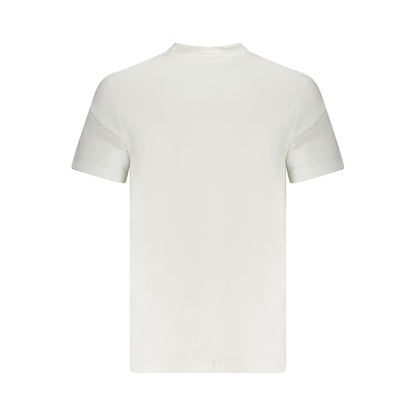 Calvin Klein – Weißes Baumwoll-T-Shirt für Herren