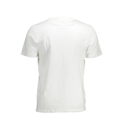 Timberland – Weißes Baumwoll-T-Shirt für Herren