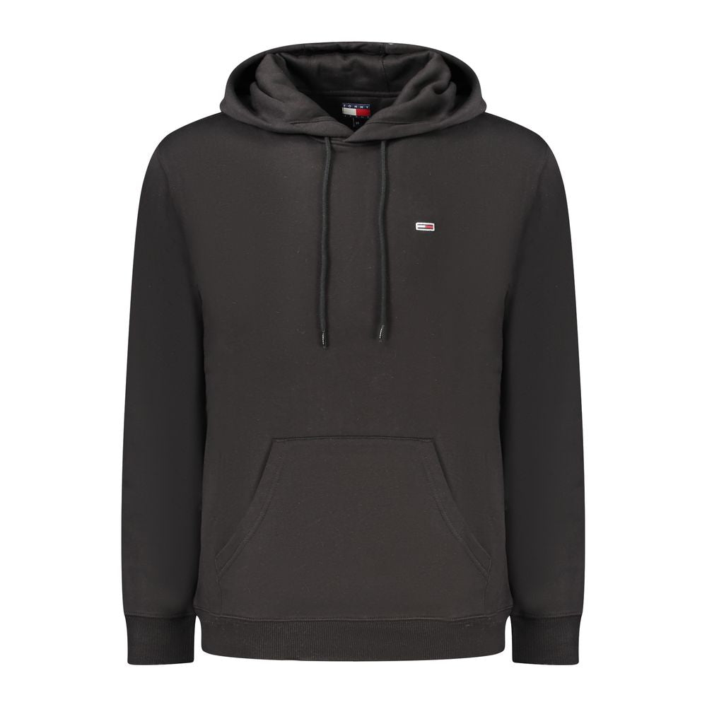 Tommy Hilfiger – Schwarzer Baumwollpullover für Herren