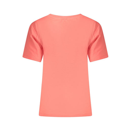 North Sails Damen T-Shirt aus rosa Baumwolle