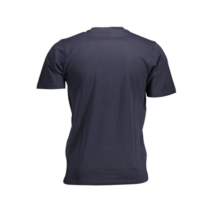 Sergio Tacchini – Blaues Baumwoll-T-Shirt für Herren