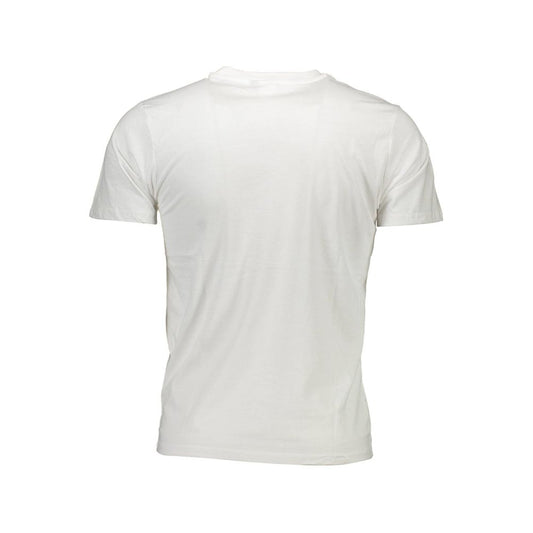 Sergio Tacchini Weißes Baumwoll-T-Shirt für Herren