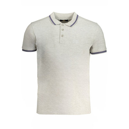 Cavalli Class Herren Poloshirt aus brauner Baumwolle