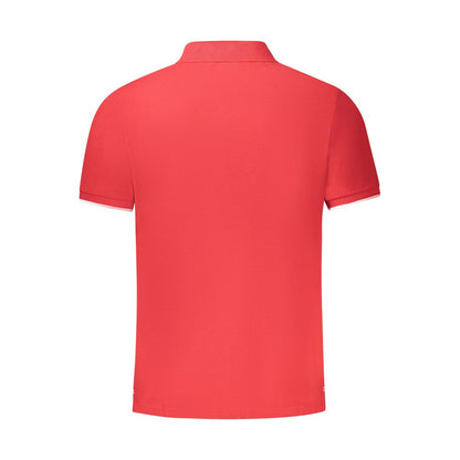 North Sails Herren Poloshirt aus roter Baumwolle