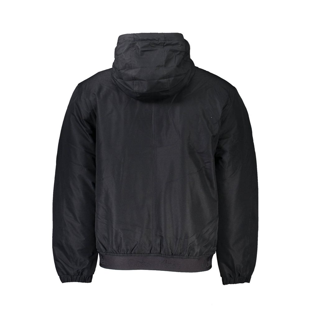 Calvin Klein Schwarze Polyester-Herrenjacke