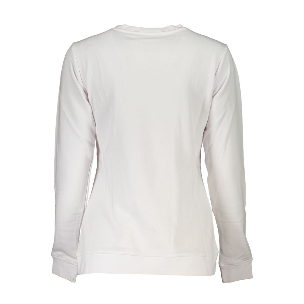 Cavalli Class White Cotton Women Sweater