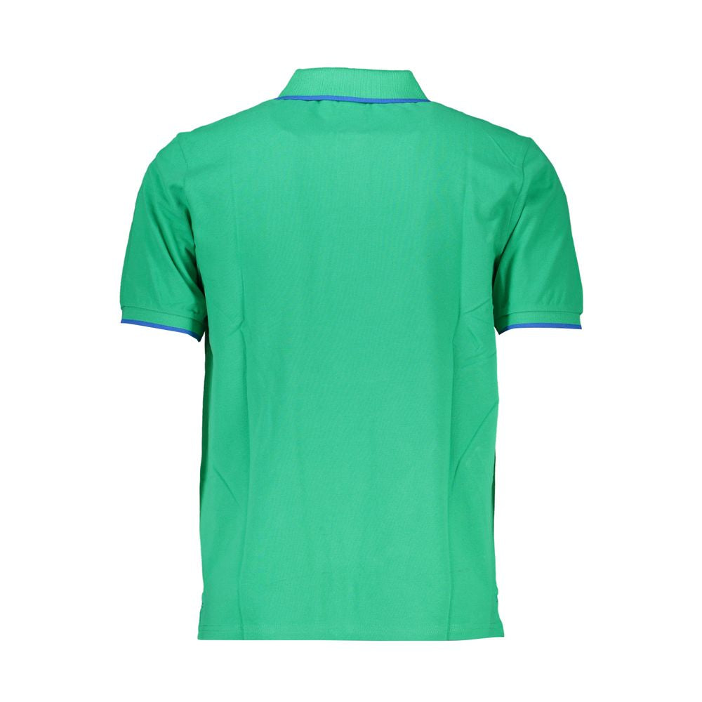 Grünes Poloshirt aus Baumwolle von North Sails