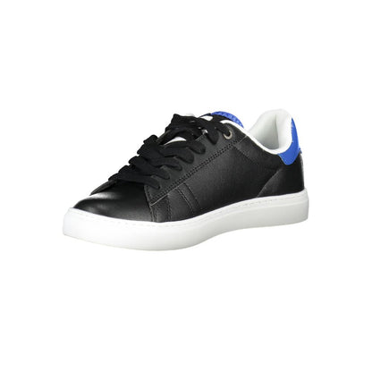 Gasschwarzer Polyester-Sneaker