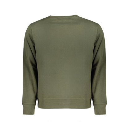 North Sails Green Cotton Men Sweater