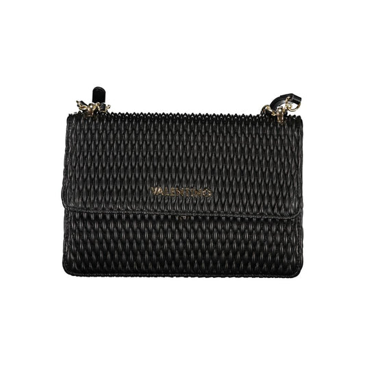 Mario Valentino Schwarze Polyethylen-Damenhandtasche