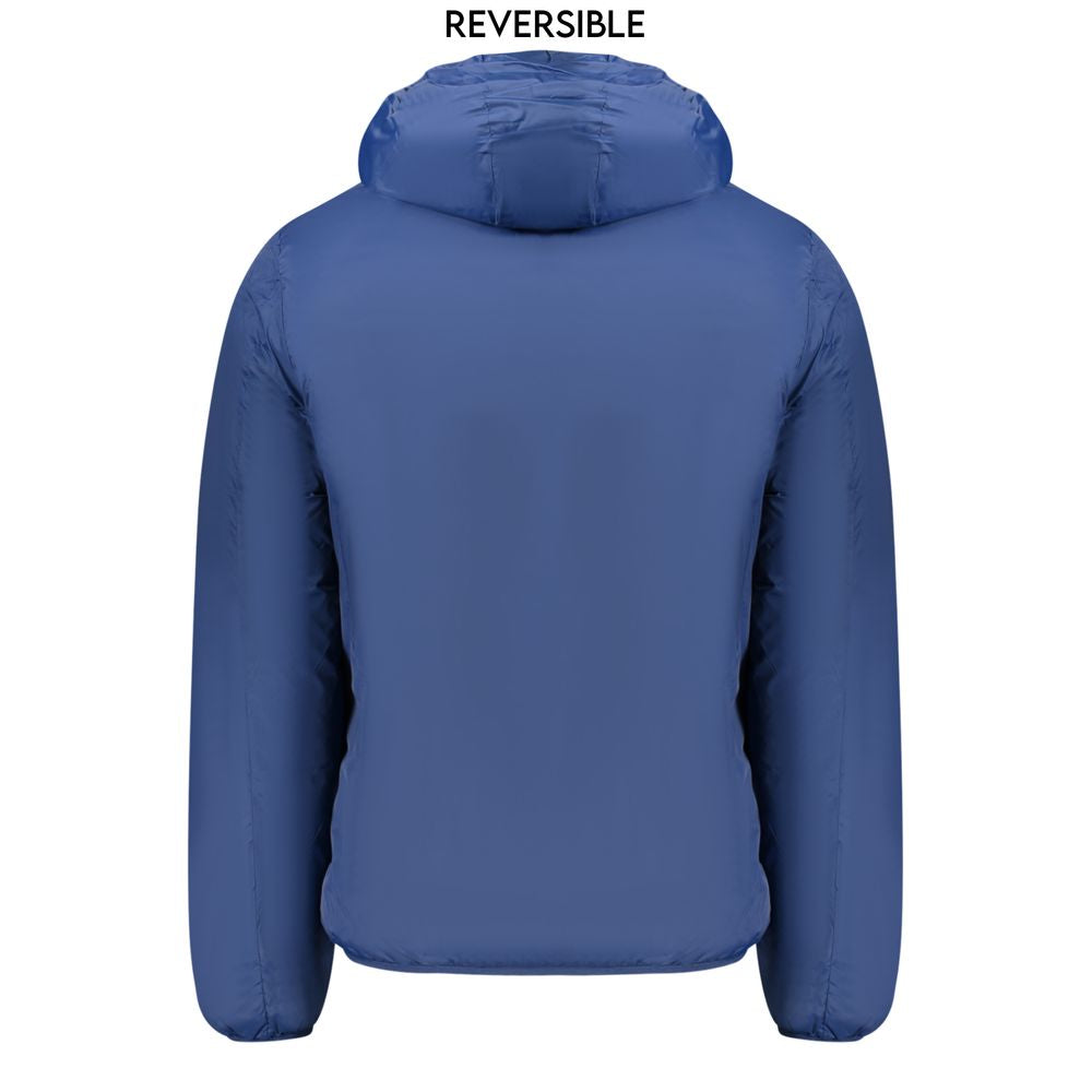 Norwegen 1963 Blaue Polyamid-Herrenjacke