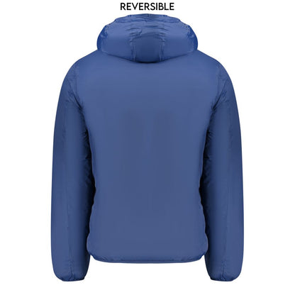 Norwegen 1963 Blaue Polyamid-Herrenjacke
