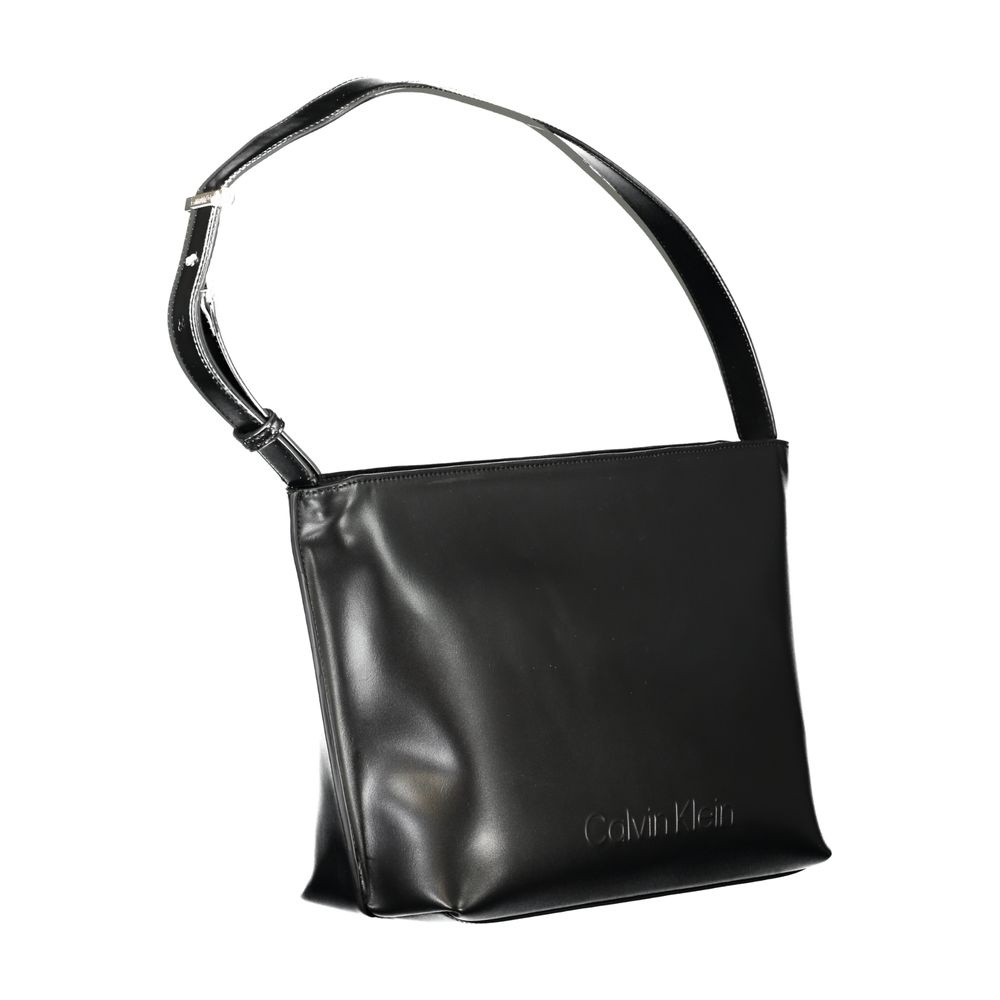 Calvin Klein Damenhandtasche aus schwarzem Polyester