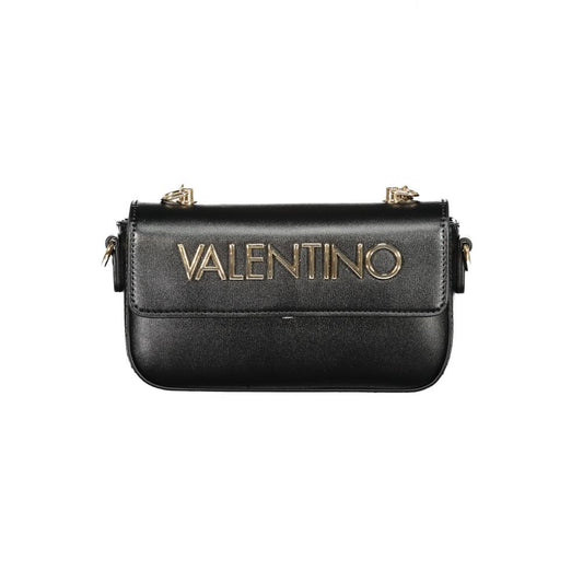 Mario Valentino Schwarze Polyethylen-Damenhandtasche